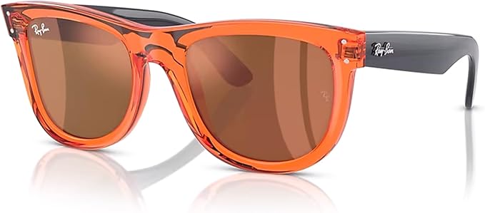 Ray-Ban Wayfarer Reverse RBR0502S Square Sunglasses for Men for Women +BUNDLE with ACCESSORY EYEWEAR KIT