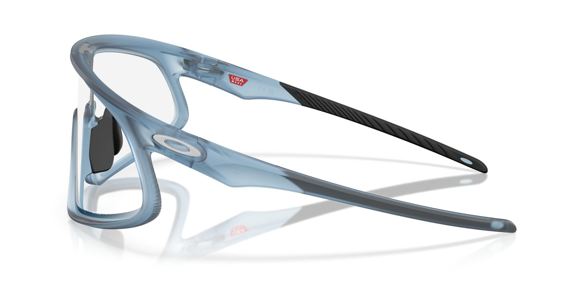 Oakley OO9484D RSLV Sunglasses, Matte Transparent Stonewash/Photochromic, 49 mm
