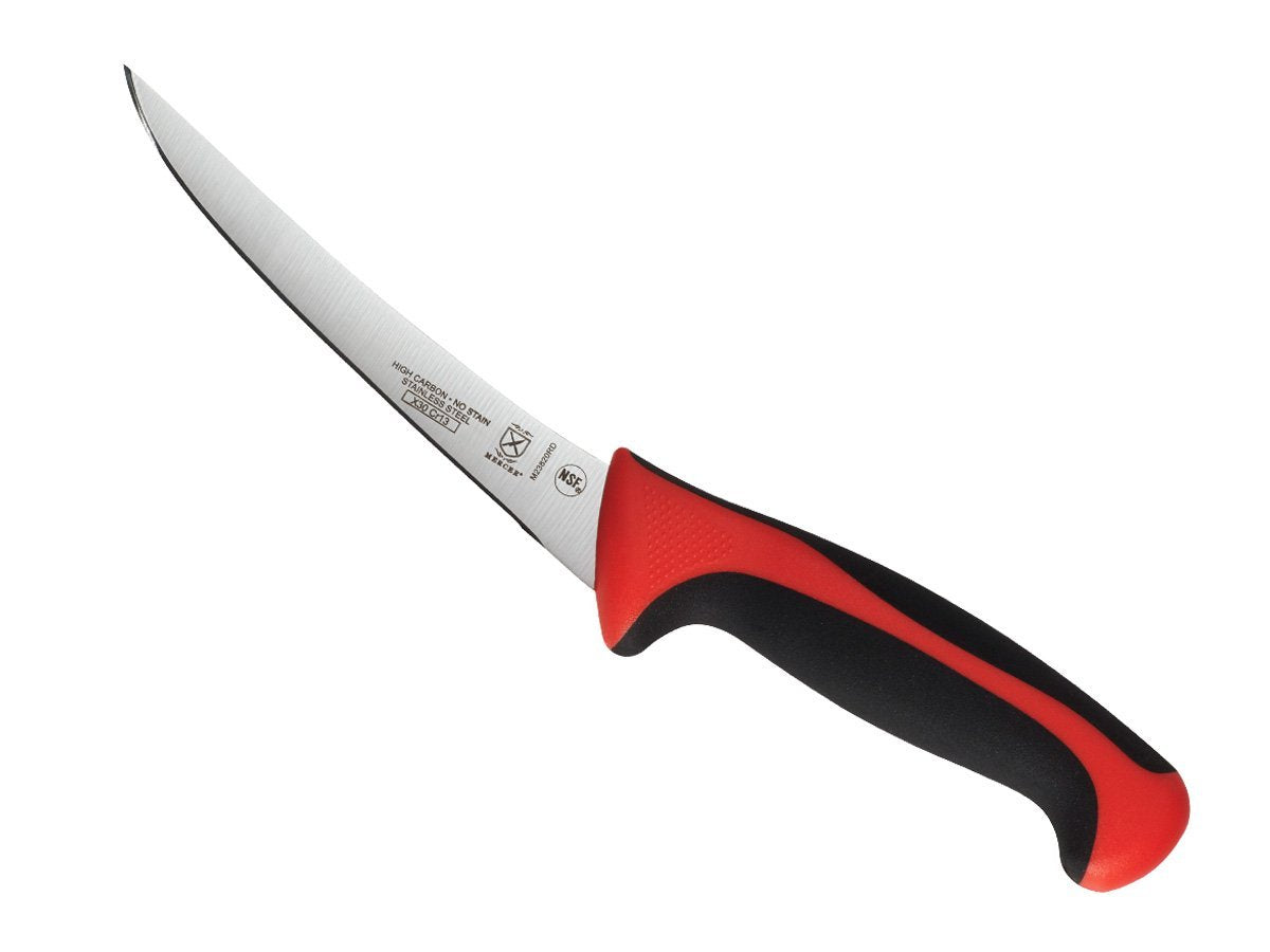 Mercer Culinary Millennia Colors 7-Inch Granton Edge Santoku Knife, Green