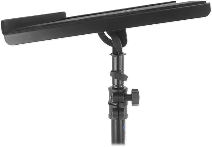 RockvilIe RLS67 Laptop/Tablet Tripod Stand w/Tilt +Grip Surface for Karaoke