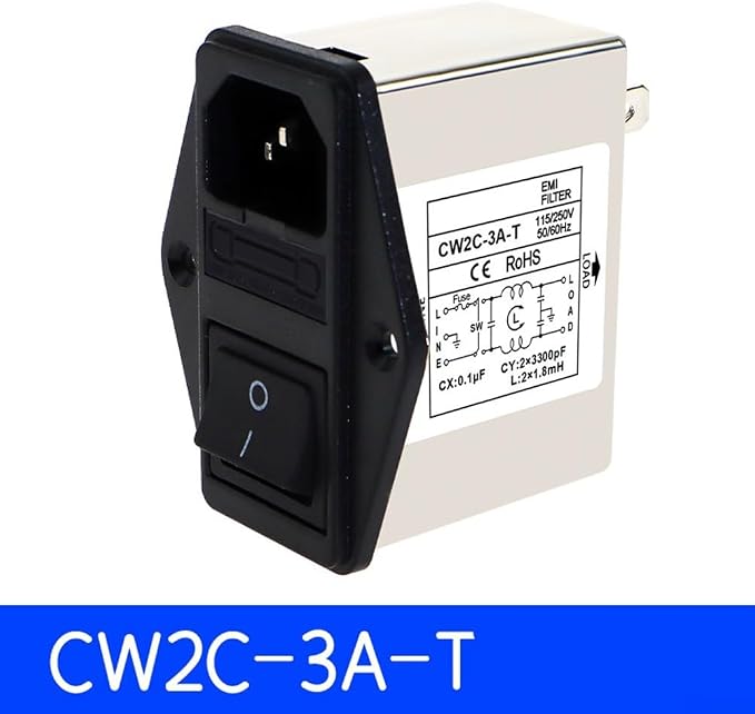 IEC Power Filter, Inlet Power Socket, IEC Socket Power Filter