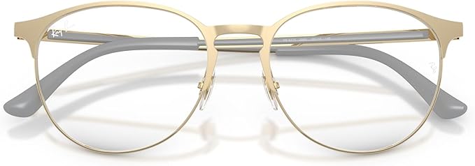 Ray-Ban Unisex Rx6375 Round Prescription Eyeglass Frames