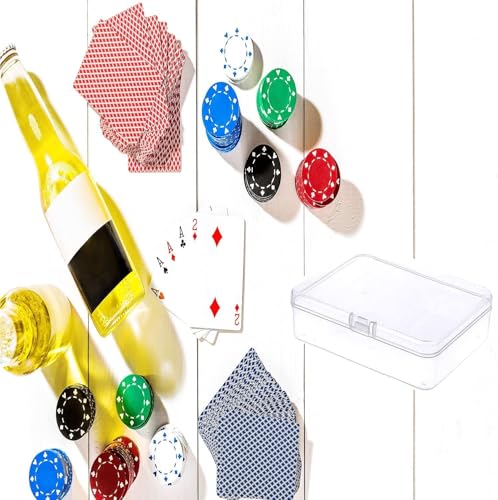 MFDSJ 24 Pcs Mini Plastic Storage Containers Box with Lid, 3.5x2.4 Inches Clear Rectangle Box for Collecting Small Items, Beads, Game Pieces, Business Cards, Crafts Accessories