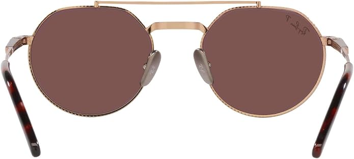 Ray-Ban Unisex Rb8265 Jack II Titanium Round Sunglasses