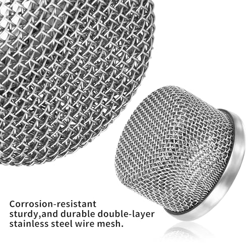 181072 Pump Inlet Strainer Screen Filter for Graco Airless Paint Sprayers 695, 795, 1095, 1595, 3900, 5900, 750, 1000, 1500 Suction Hose, 1" NPT Thread, Double Layer Screen