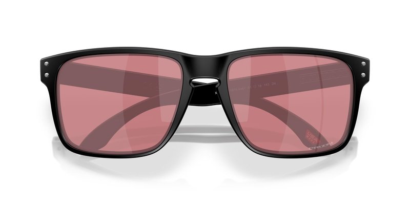 Oakley OO9487F Holbrook XXL Low Bridge Fit Sunglasses, Matte Black/Prizm Dark Golf, 61 mm