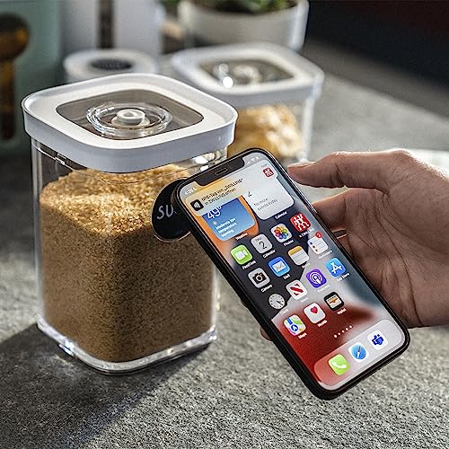 ZWILLING Fresh & Save Cube Box Set, 7-pc, Plastic, Airtight Dry Food Storage Container, Small Cube Set with Pump - size: 7 Pieces S