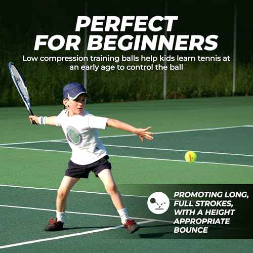 TOURNA Green Dot Low Compression Tennis Balls