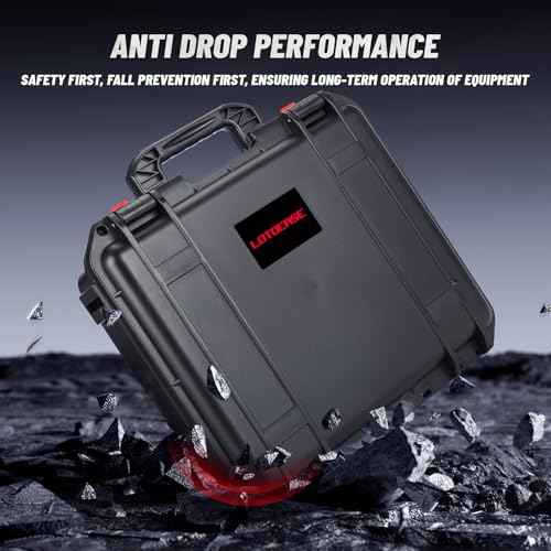 Case for Milwaukee Oscillating Multi Tool - Power Tools Box for Milwaukee M18 M12 2836-20/2626-20/2526-20/2426-20, Waterproof Hard Tool Box for Milwaulkee Fuel Multi-tool/Battery/Charger (Case Only£©