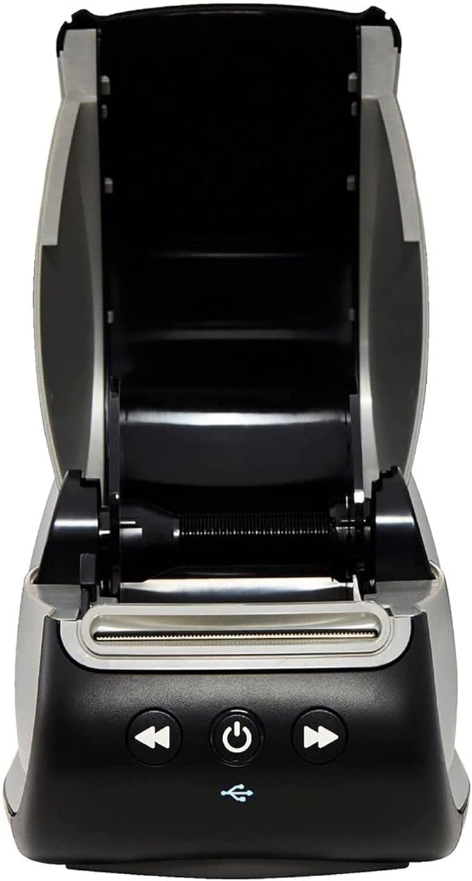 DYMO LabelWriter 550 Direct Thermal Barcode Label Printer with USB Connectivity Label Maker - 62 Labels Per Minute, Auto Label Recognition, Monochrome, Includes 1 Rolls of 500 Labels