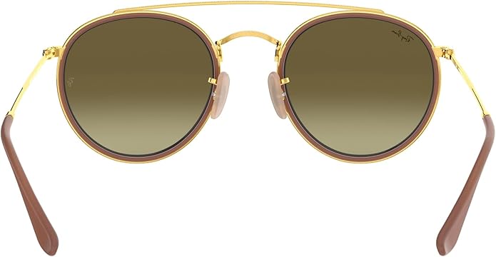 Ray-Ban Unisex Rb3647n Double Bridge Round Sunglasses