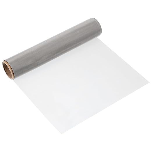 uxcell 120 Mesh 79" x 10" Woven Wire Mesh, 316 Stainless Steel Air Vent Filter