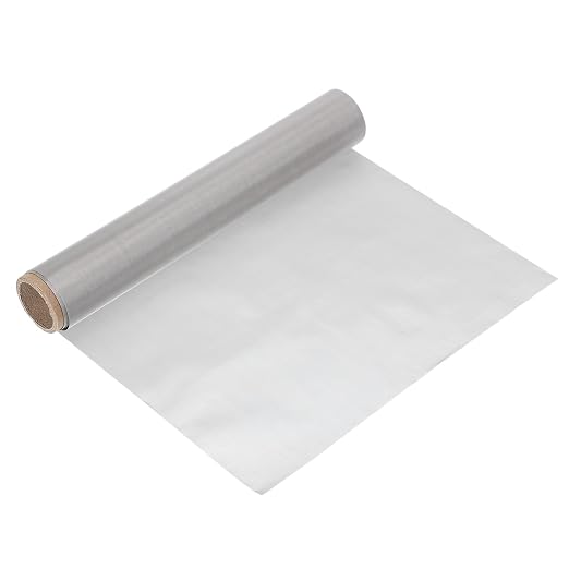 uxcell 500 Mesh 79" x 12" Woven Wire Mesh, 304 Stainless Steel Air Vent Filter