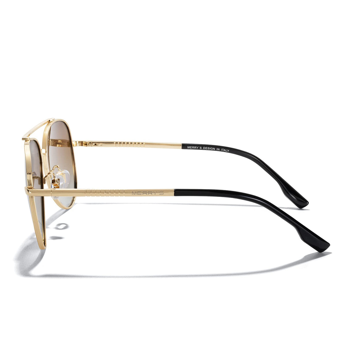 MERRY'S Classic Mirrored Aviator Sunglasses for Men Women Polarized Driving Fishing Mens Sunglasses
