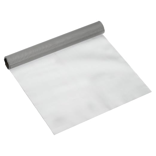 PATIKIL 40" L x 10" W Woven Wire Mesh, 400 Mesh 316L Stainless Steel Air Vent