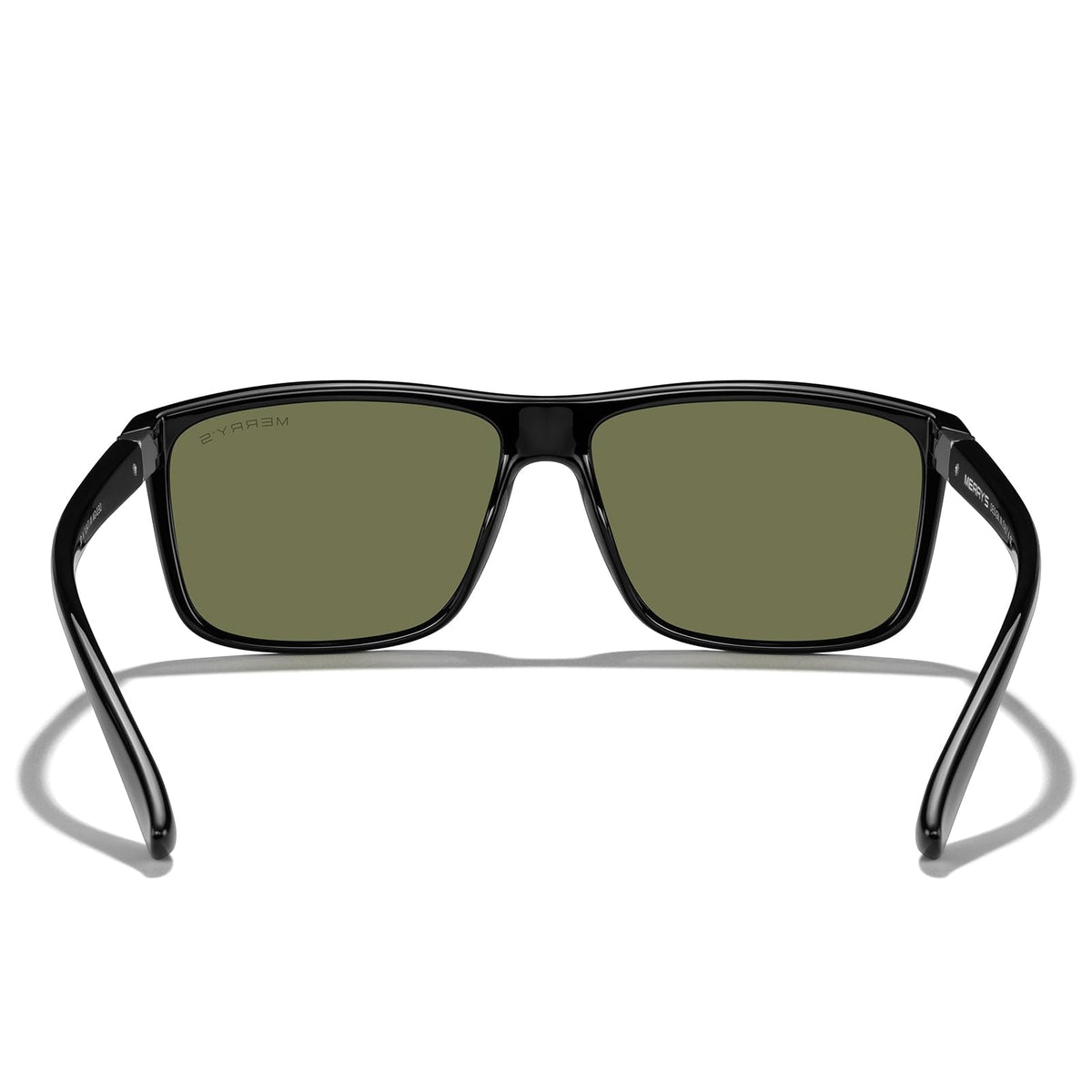MERRY'S Rectangular Polarized Sports Sunglasses for Men Women Cycling Driving Fishing UV400 Protection S8225