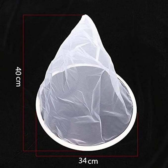 Honey Strainer Filter 2pcs Net Screen Food Filter Apiary Equipment Extraction