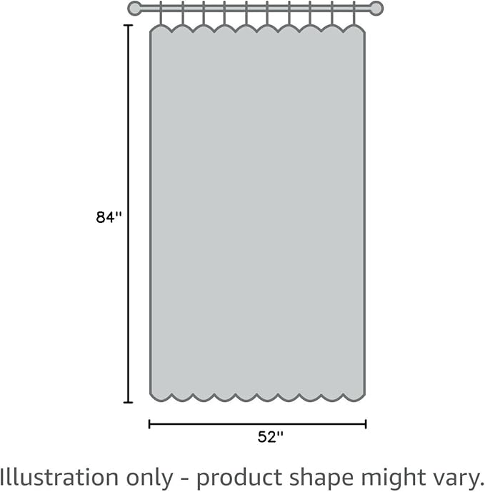 Joydeco Blackout Curtains 84 Inches Long 2 Panels Burg, Room Darkening Curtains for Bedroom, 100% Black Out Textured Thermal Drapes Privacy Protection 2 Panels Set(W52 x L84 Inch, Grey)