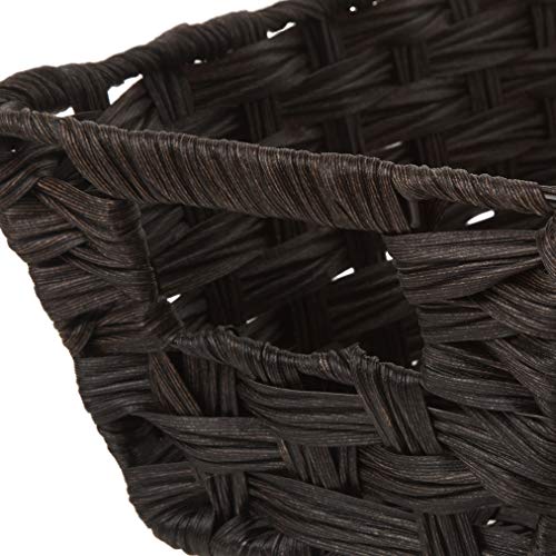 Whitmor Driftwood Split Rattique Small Shelf Tote - size: (Pack of 1)