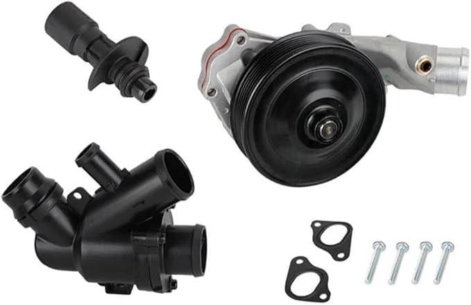 Complete Water Pump Kit with Thermostat Bolts Gaskets