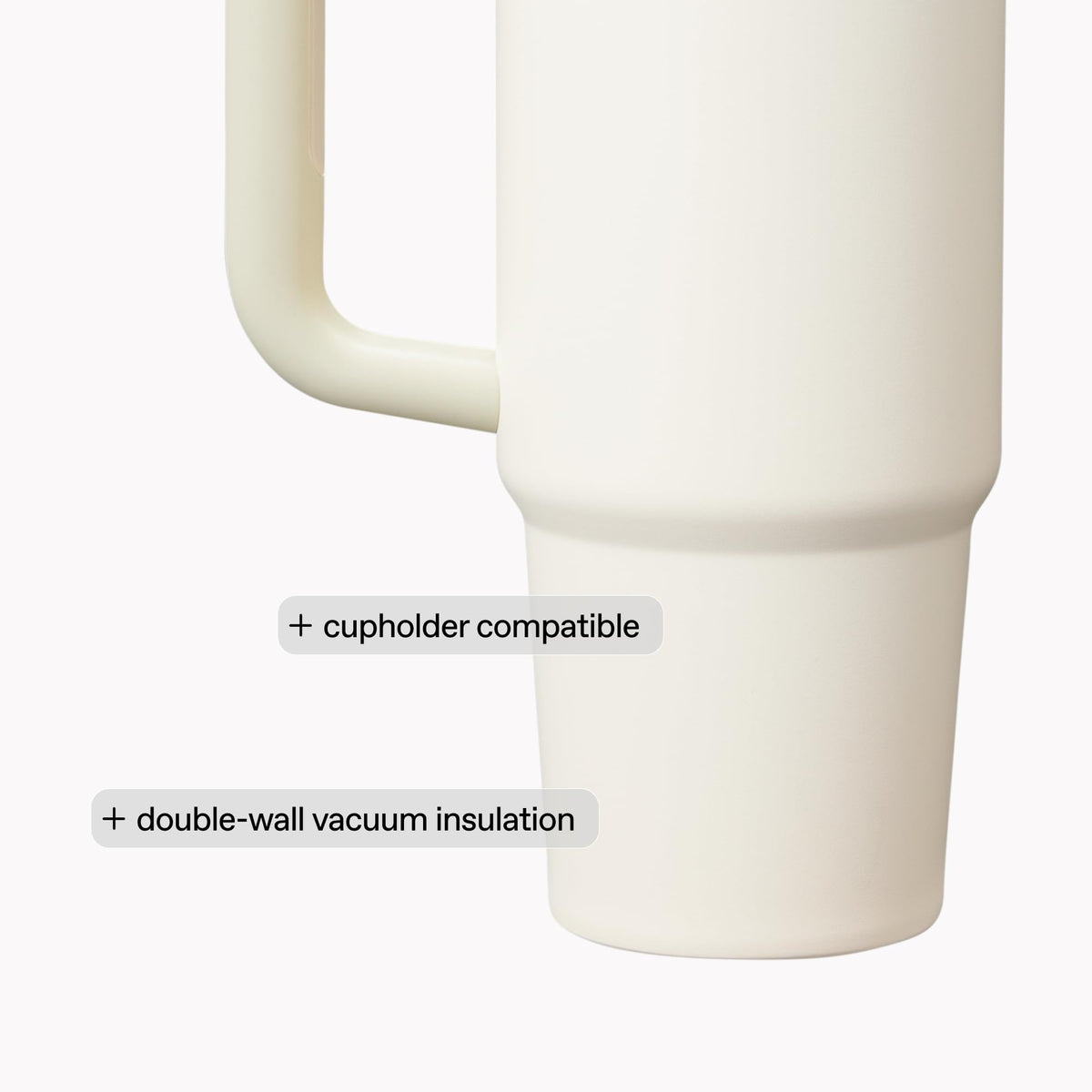 STANLEY Quencher H2.0 Tumbler with Handle and Straw - 40 Fluid Ounces, Flowstate 3-Position Lid, Insulated Stainless Steel, BPA-Free, Cup Holder Compatible, Lichen