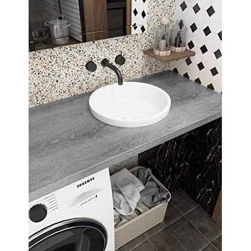 FunStick Grey Wood Contact Paper Peel and Stick Wood Wallpaper Thick Maple Wood Grain Contact Paper for Kitchen Cabinet Wood Adhesive Vinyl Wall Paper for Countertops Table Removable 15.8" x 78.8"