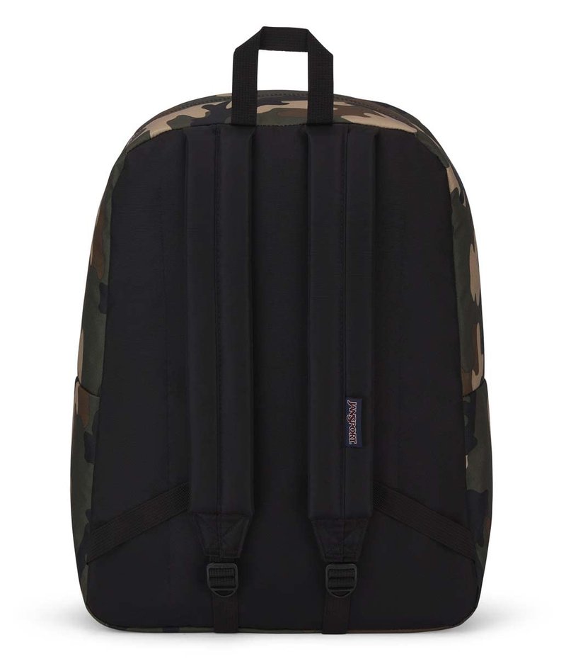 JanSport SuperBreak One Backpacks - Durable, Lightweight Bag with 1 Main Compartment, Front Utility Pocket with Built-in Organizer - Premium Backpack, Buckshot Camo