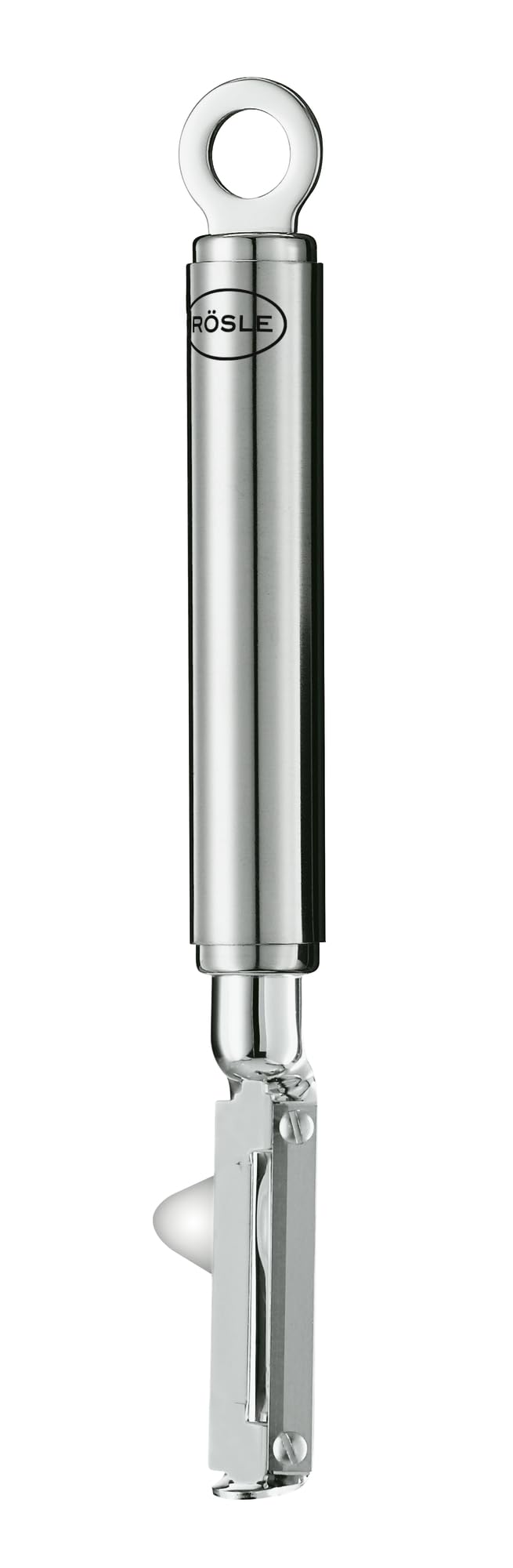 Rosle Stainless Steel Left-Handed Swivel Peeler, 7.5-inch