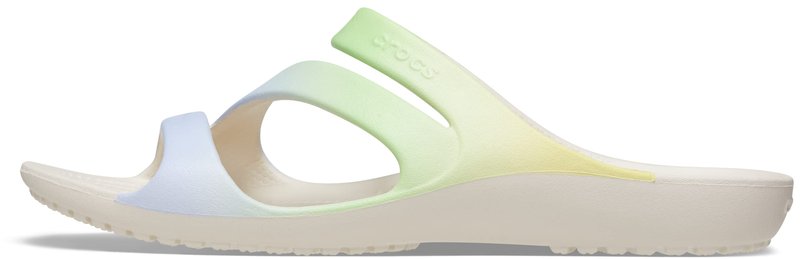 Crocs Women's Kadee II Sandals, Blue Green Ombre, 8
