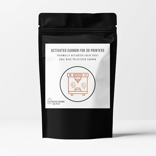 Pellet Carbon for 3D Printing & Laser Fume Filtration | Activated Carbon Depot