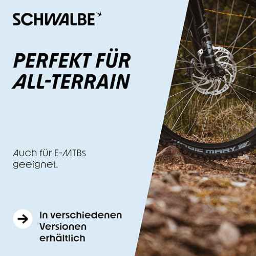 Schwalbe Nobby Nic, Pneumatici per Bicicletta Unisex-Adulto, Nero, Taglia Unica
