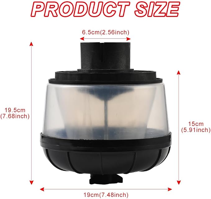 Air Snorkel Head Air Ram Sand Cup