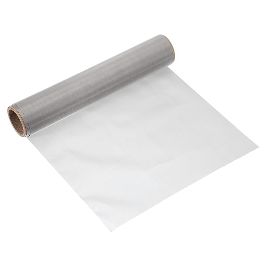 uxcell 500 Mesh 79" x 10" Woven Wire Mesh, 316 Stainless Steel Air Vent Filter
