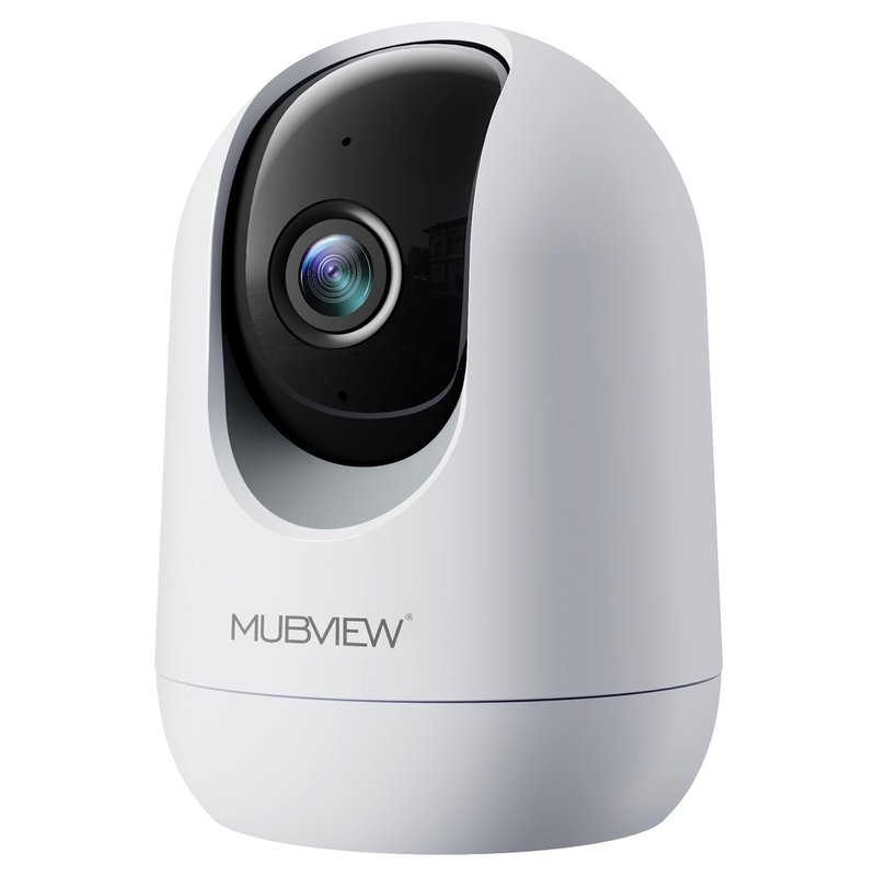Indoor Security Camera 2K, Pet Camera with Phone App, WiFi Cameras for Home Security Camera for Dog/ Baby Monitor/Elder Pan Tilt, 5/2.4GHz, 24/7, 2-Way Talk, Human Detection, Motion Tracking, Cloud