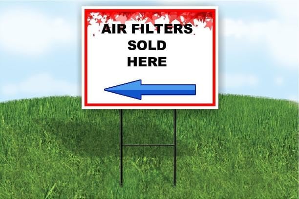Air Filters Sold Here 4Th Of July American Flag Usa Patriotic Red Blue Stars