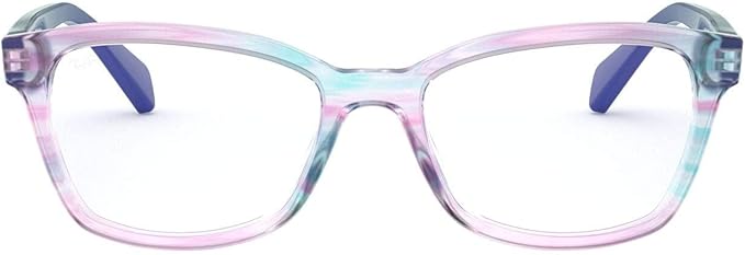 Ray-Ban girls Ry1591 Square Prescription Eyeglass Frames