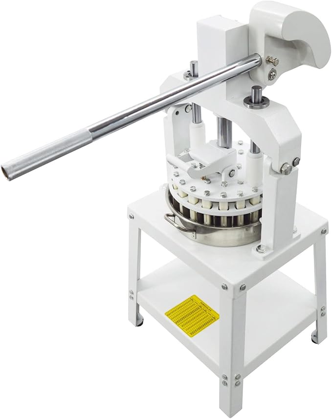 BANFLUXION 30PCS Vertical Type Manual Dough Dividing Machine 36g-192g/pcs Bakery Dough Cutter Machine Manual Dough Divider with 2 Trays