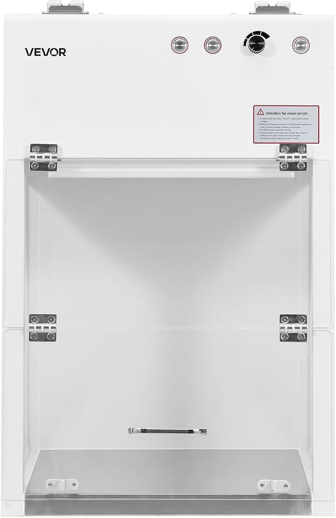 VEVOR Laminar Flow Hood, 20.08 x 20.47 x 23.62 inch Working Area Portable Clean