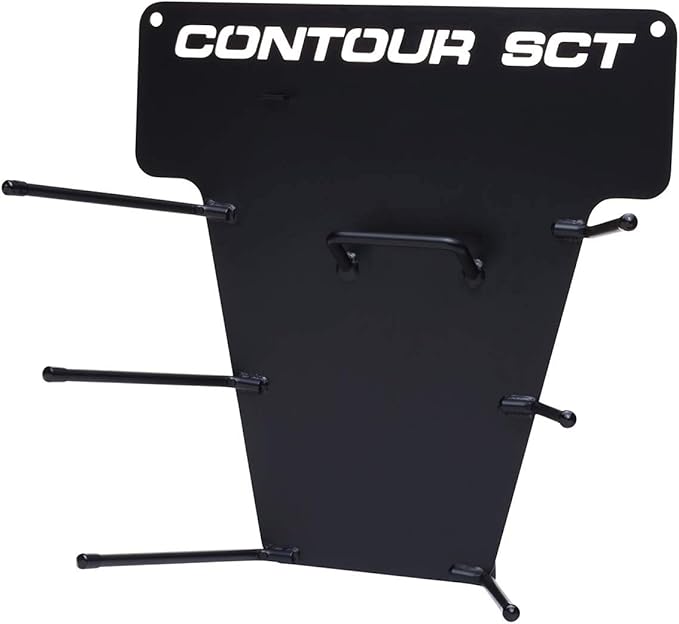 Eastwood Heavy Duty Steel Contour SCT Rack | Heavy Duty Garage SCT Tool Organizer, Drums, and Hex Key Holder Shelf | Made from Durable 3mm Thick Metal Frame | 30 lbs Weight Capacity