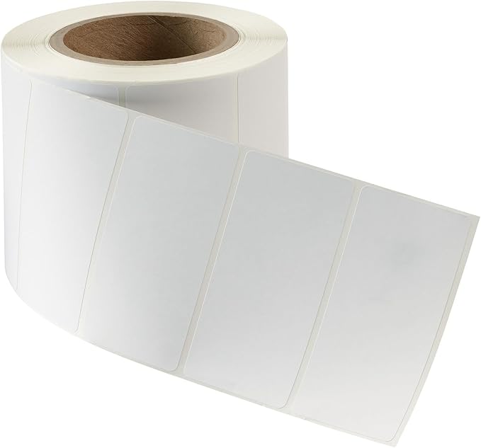Avery Direct Thermal Labels, 4" x 2", White, 3" Core, Direct Thermal Printable, 1,000 Blank Labels per Roll, 2 Rolls, 2,000 Total (4133)