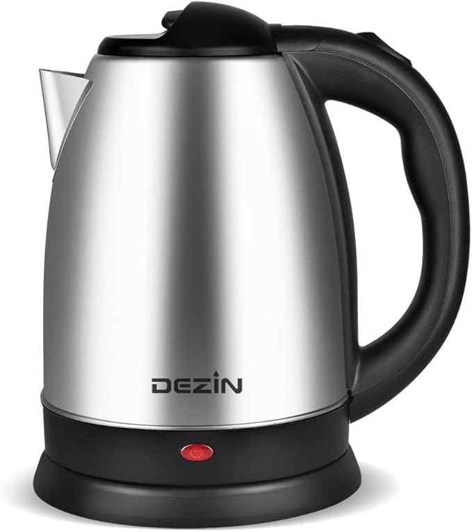 DEZIN 2L Electric Kettle, Fast Boil Electric Tea Kettle, 1000W Water Boiler