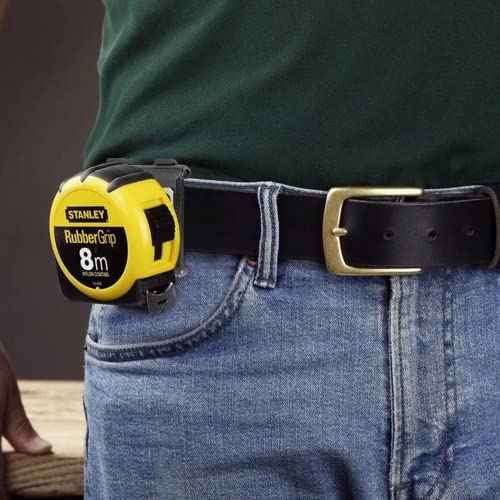 Tape Measure Holder for Belt Clip on, Measuring Tool Holster Holder Measuring Tape Holder for Belt. Pack 1.