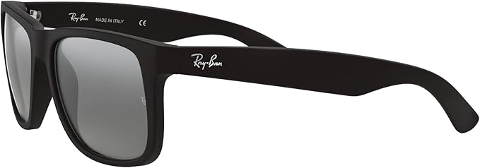 Ray-Ban unisex-adult Rb4165f Justin Low Bridge Fit Rectangular Sunglasses