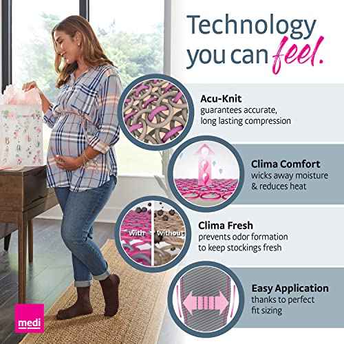mediven for Women Vitality, 30-40 mmHg, Calf High Stockings, Closed Toe