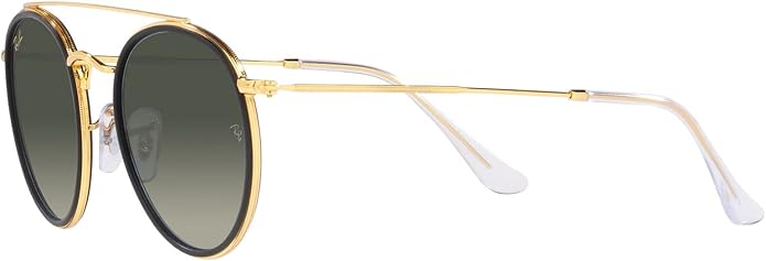 Ray-Ban Unisex Rb3647n Double Bridge Round Sunglasses