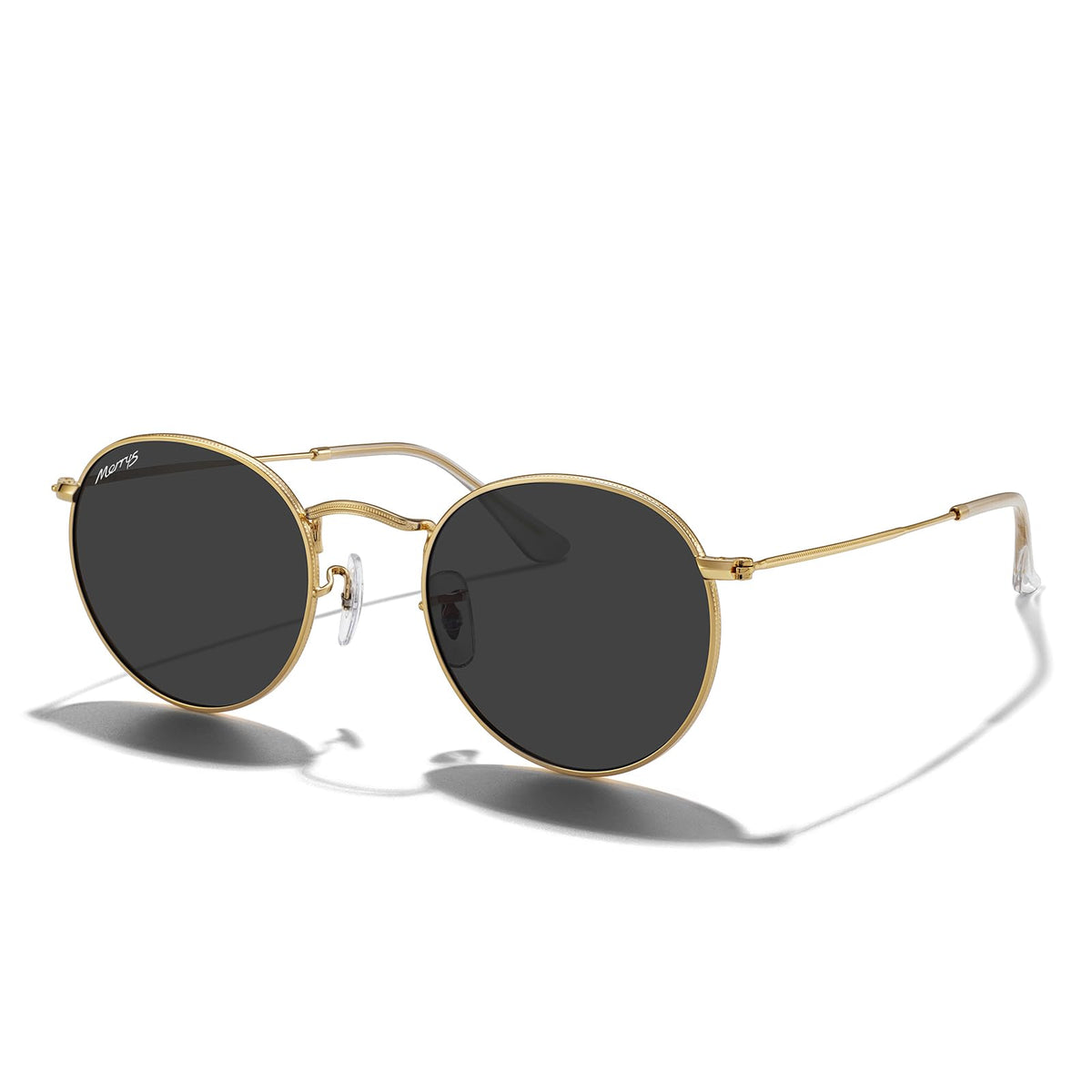 MERRY'S Trendy Round Metal Polarized Sunglasses for Women and Men Retro Classic Vintage Shades S6447
