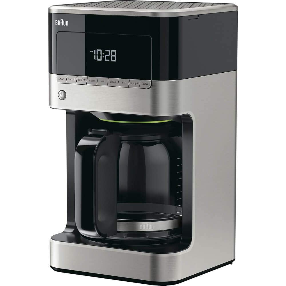 Braun KF6050WH BrewSense Drip Coffee Maker, White