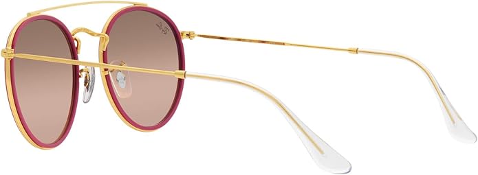Ray-Ban Unisex Rb3647n Double Bridge Round Sunglasses