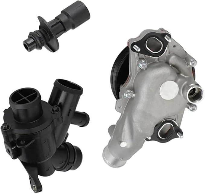 Complete Water Pump Kit with Thermostat Bolts Gaskets