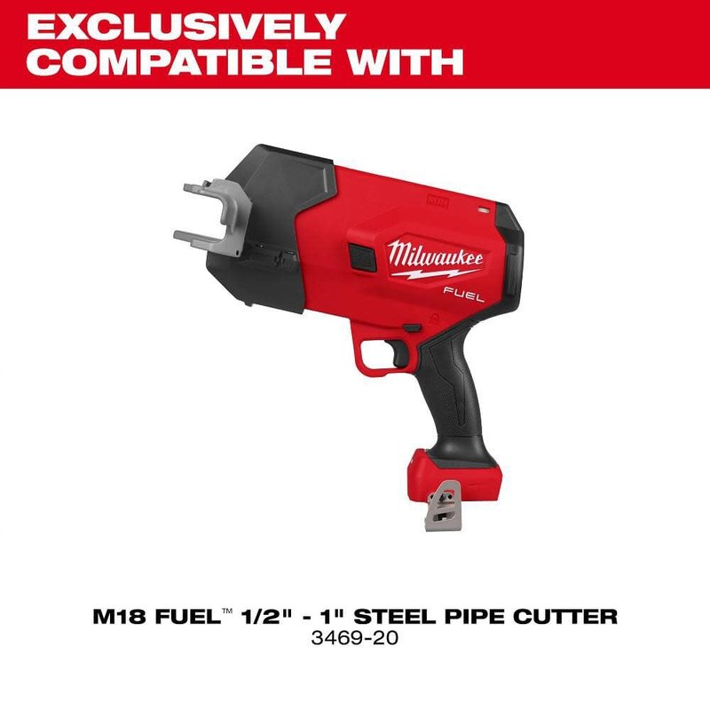 Milwaukee Electric - 1/2 INCH Hyphen 1 INCH Steel Pipe Cutting Blade